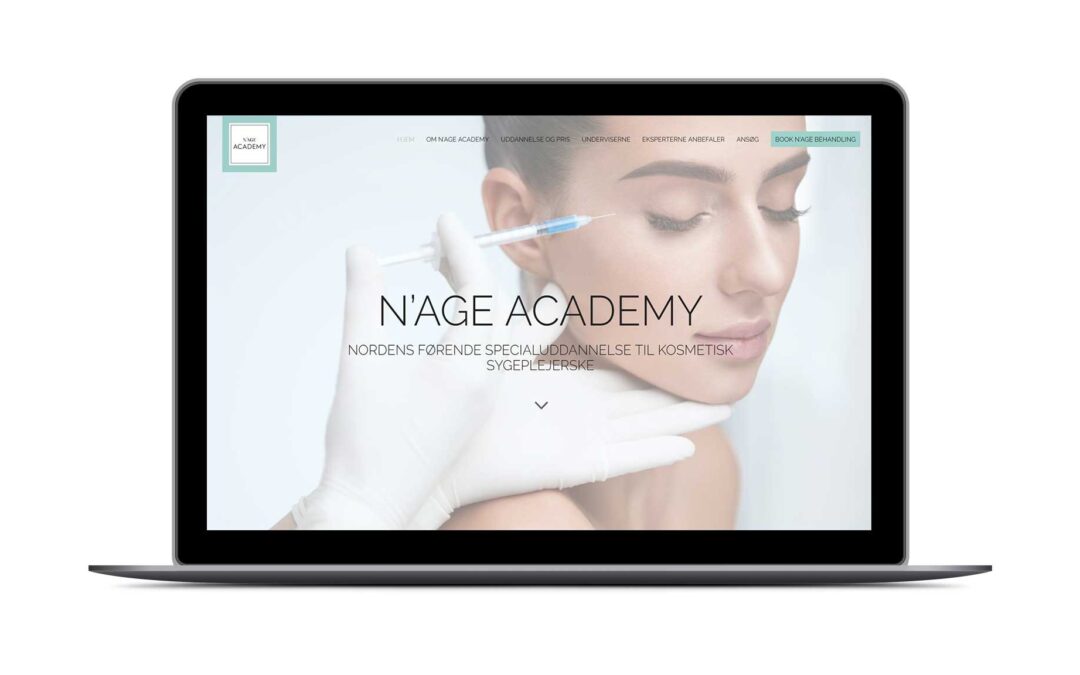 Hjemmeside til N’age Academy