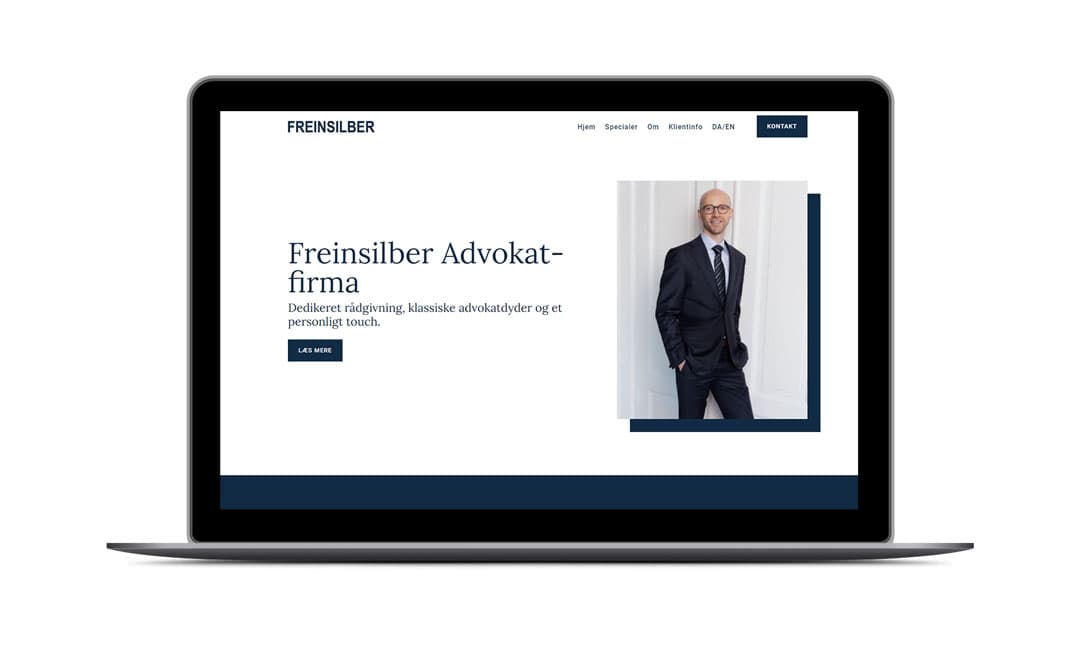 Hjemmeside til advokat