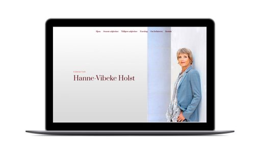 Hjemmeside til Forfatter Hanne-Vibeke Holst