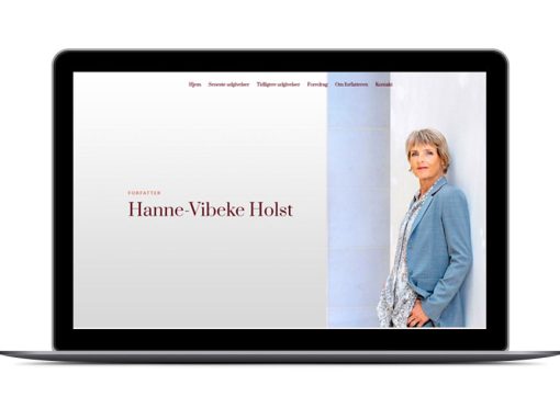 Forfatter Hanne-Vibeke Holst